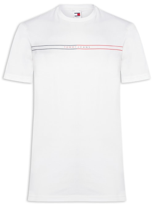 Camiseta Masculina Regular Fit Entry Graphic - Branco Camiseta Masculina Regular Fit Entry Graphic - Branco