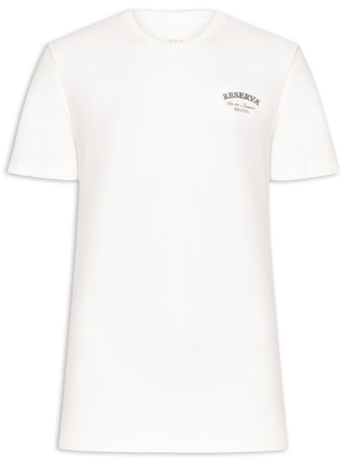 Camiseta Masculina Palmeiras Rio de Janeiro - Off White Camiseta Masculina Palmeiras Rio de Janeiro - Off White