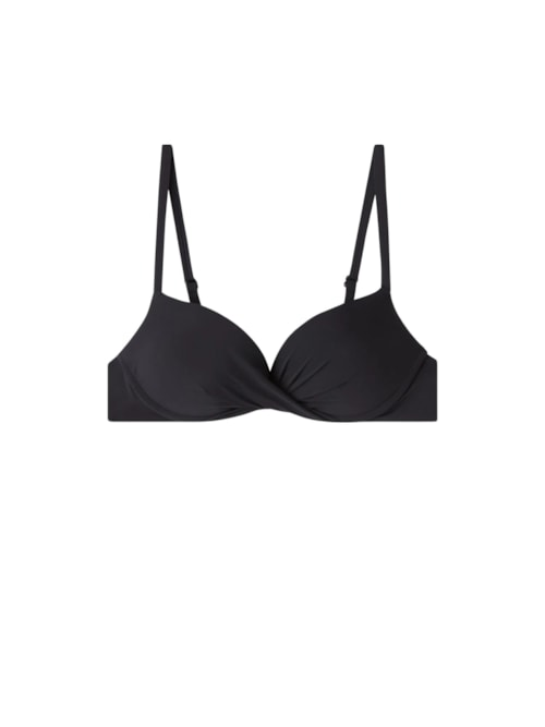 Parte De Cima De Biquíni Super Push-Up Indonésia - Preto Parte De Cima De Biquíni Super Push-Up Indonésia - Preto