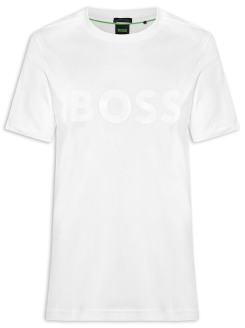 Camiseta Masculina Manga Curta Gola Careca Mirror Iconic - Branco Camiseta Masculina Manga Curta Gola Careca Mirror Iconic - Branco