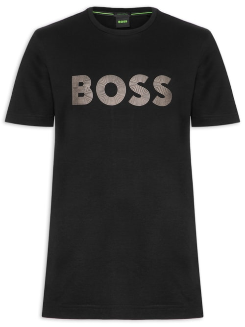 Camiseta Masculina Manga Curta Gola Careca - Preto Camiseta Masculina Manga Curta Gola Careca - Preto