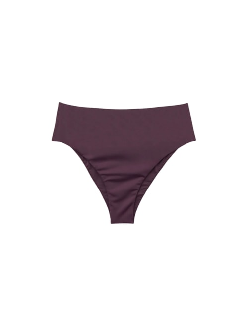 Calcinha De Biquíni Brasileira De Cintura Alta Scultura - Roxo Calcinha De Biquíni Brasileira De Cintura Alta Scultura - Roxo