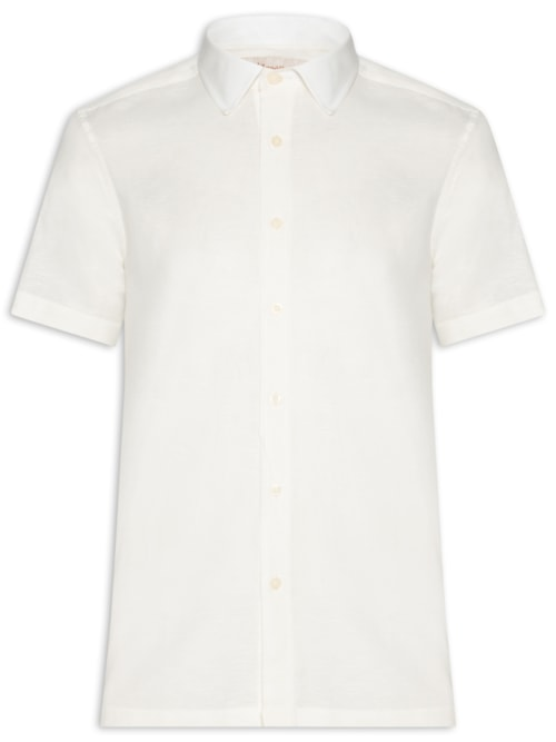 Camisa Masculina Mc Linho - Branco