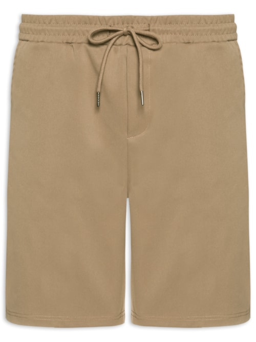 Bermuda Masculina Casual Básica - Bege