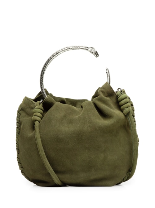 Bolsa De Chamois Mini Metal Snake - Verde Bolsa De Chamois Mini Metal Snake - Verde