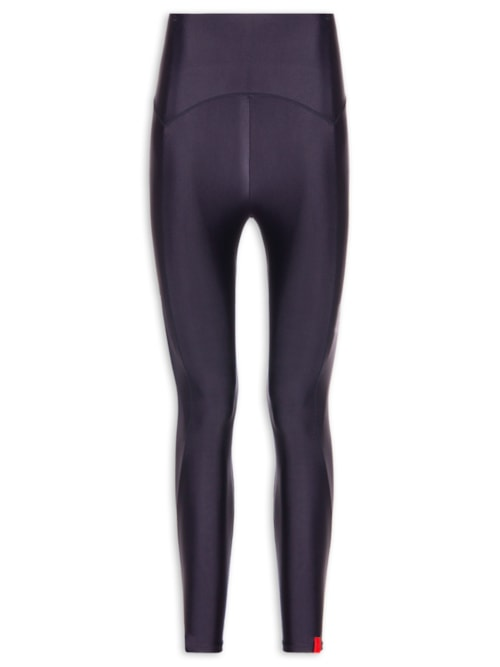 Calça Feminina Legging Cós Duplo Lisa Básica - Azul