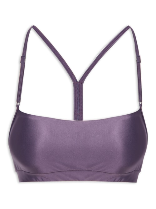 Top Regata Liso Basic Colors - Roxo Top Regata Liso Basic Colors - Roxo