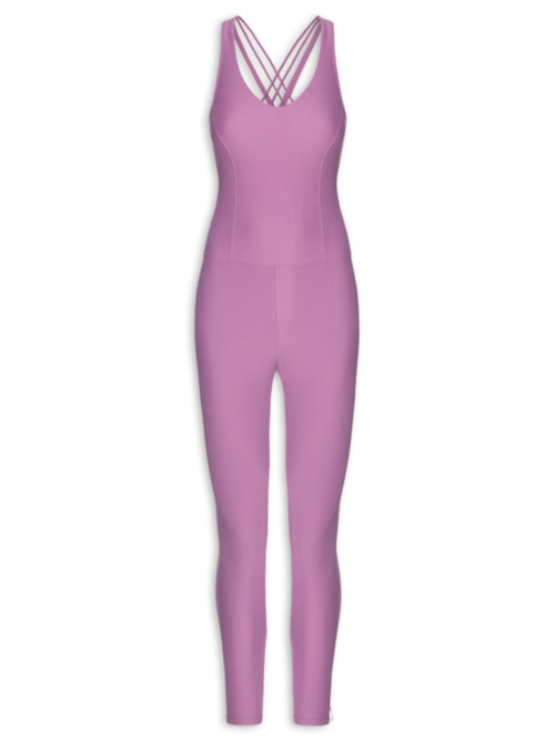 Macacão Feminino Liso Aura - Roxo Macacão Feminino Liso Aura - Roxo