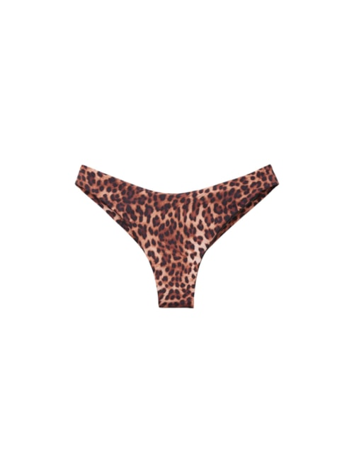 Calcinha De Biquíni Brasileira Brown Animalier - Marrom Calcinha De Biquíni Brasileira Brown Animalier - Marrom