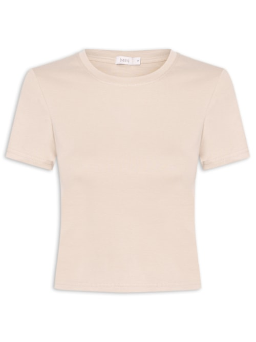 Camiseta Feminina Lisa Mc - Bege