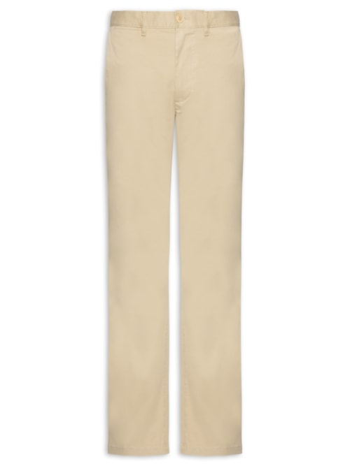 Calça Reta Essential Core Denton - Bege