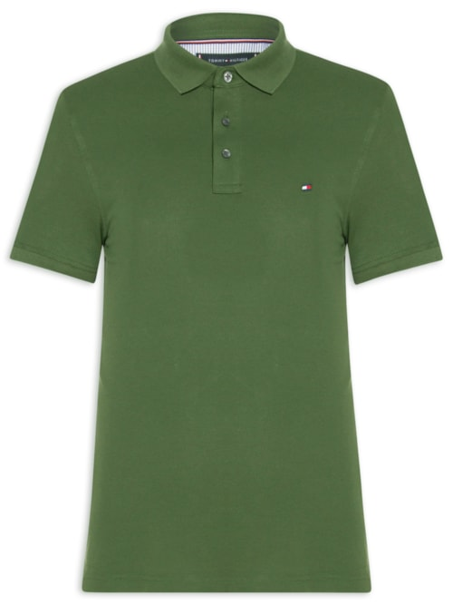 Polo Masculina Slim Fit Im 1985 - Verde Polo Masculina Slim Fit Im 1985 - Verde