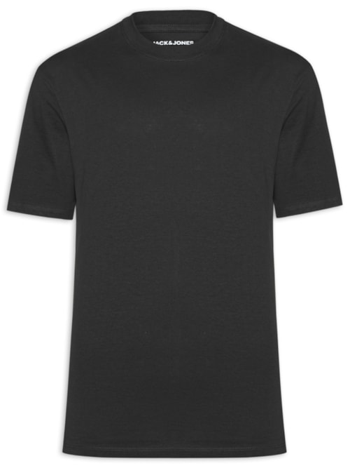 Camiseta Masculina Em Algodão Orgânico - Preto Camiseta Masculina Em Algodão Orgânico - Preto