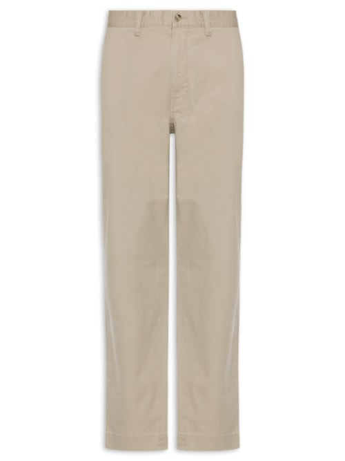 Calça Reta Jeans Masculina Reta STFBEDFORDP-FLAT-PANT Stretch Twill- Bege
