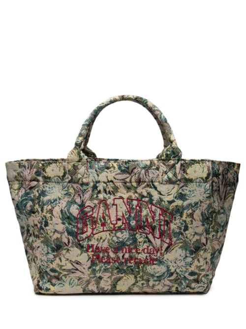 Bolsa Feminina Shopper XXL Print Tapestry Reversible - Cinza Bolsa Feminina Shopper XXL Print Tapestry Reversible - Cinza