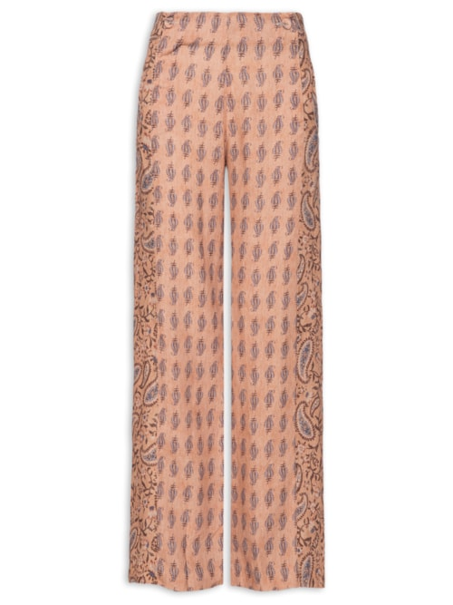Calça Feminina Estampa Hippie Compose Ginger - Rosa
