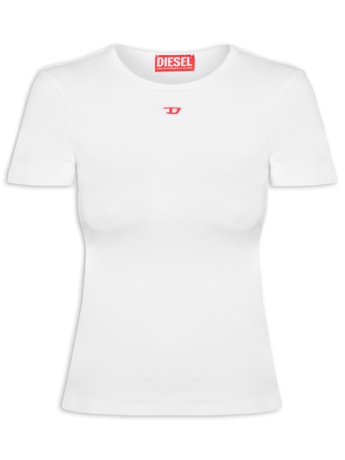 Camiseta Feminina T-Ele-Long-D - Branco Camiseta Feminina T-Ele-Long-D - Branco