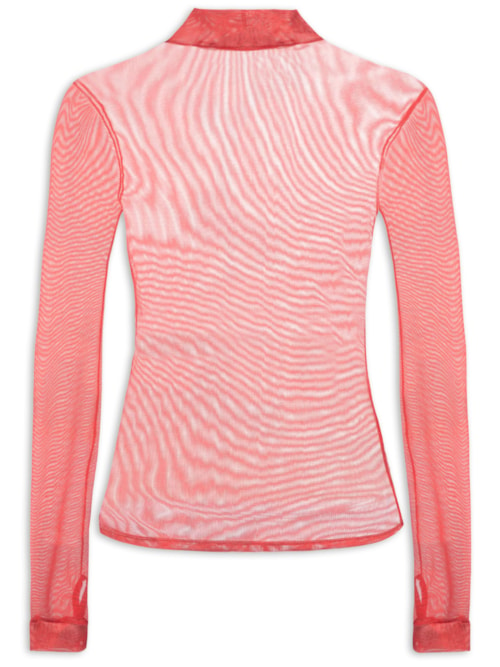Blusa Feminina Tule Mush Organic Red - Vermelho