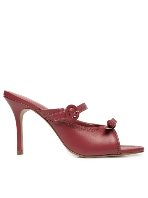 Sandália Feminina Metalcolor - Vermelho Sandália Feminina Metalcolor - Vermelho