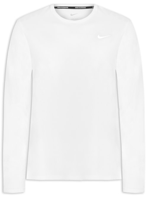 Camiseta Masculina Manga Longa Dri-Fit UV Miller - Branco