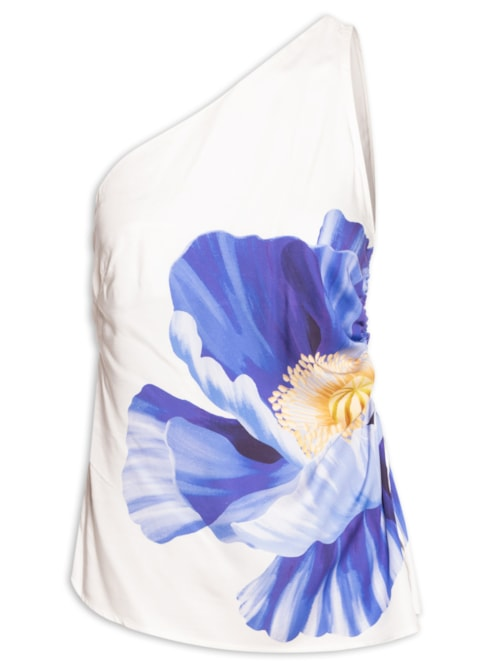Blusa Feminina Ombro Só Lola - Branco Blusa Feminina Ombro Só Lola - Branco