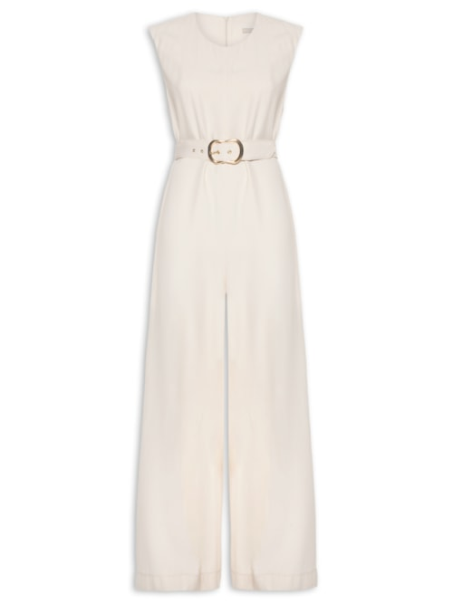 Macacão Feminino Margot - Branco