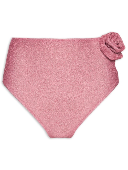 Hot Pants Carnaval Em Lurex - Rosa