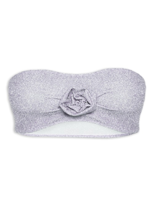 Top Carnaval Em Lurex - Roxo Top Carnaval Em Lurex - Roxo