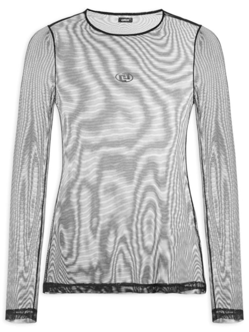 Blusa Feminina Tule - Preto Blusa Feminina Tule - Preto