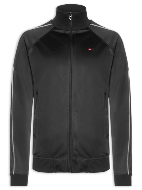 Jaqueta Masculina S-Rarmero Felpa - Preto