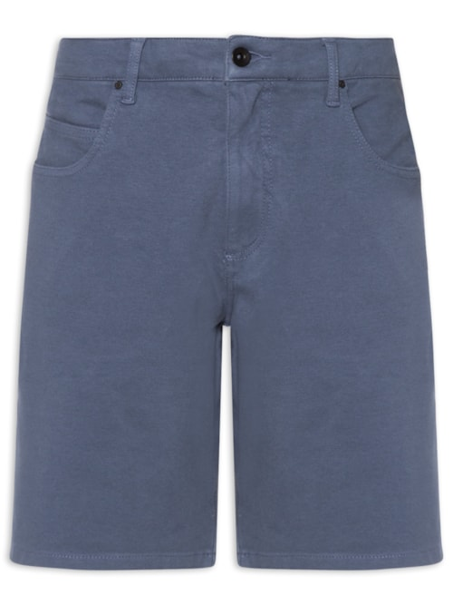 Bermuda Masculina 5 Pockets - Azul