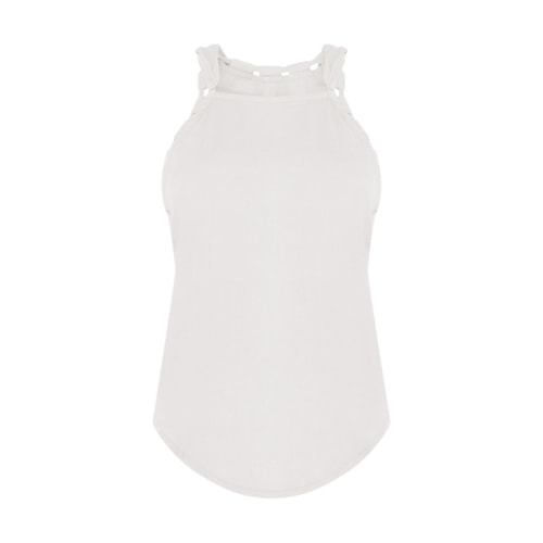 Blusa Mareh Capuz Tartaruga Off White Blusa Mareh Capuz Tartaruga Off White