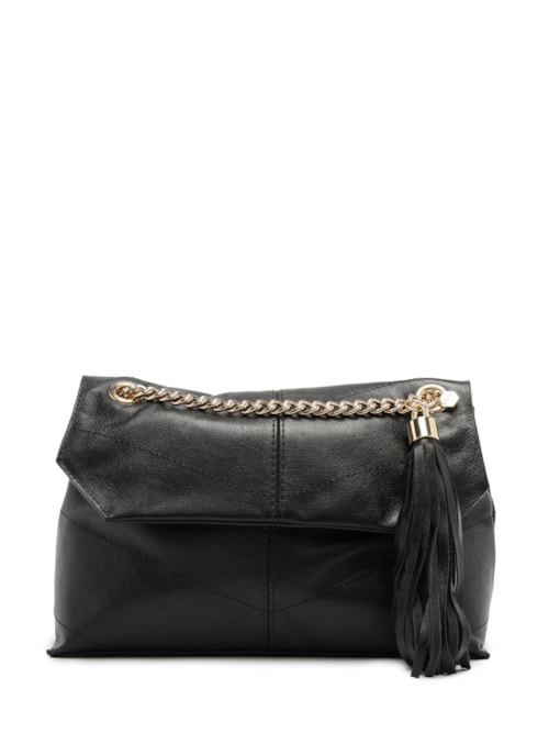 Bolsa Feminina Pequena Leather Glove - Preto Bolsa Feminina Pequena Leather Glove - Preto