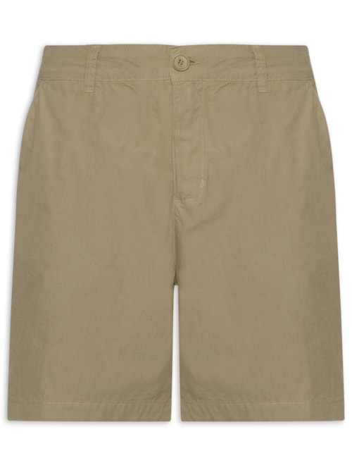 Short Casual De Linho Masculina Flow - Bege
