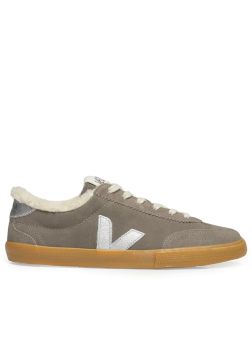 Tênis Feminino Volley Suede - Bege Tênis Feminino Volley Suede - Bege