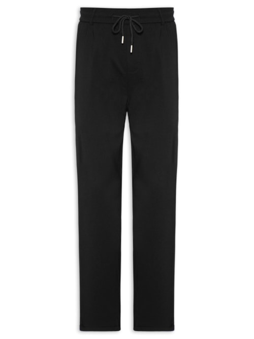 Calça Masculina Tecnológica Comfy Cós Elástico - Preto Calça Masculina Tecnológica Comfy Cós Elástico - Preto