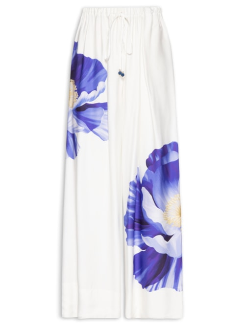 Calça Feminina Pantalona Lola - Branco Calça Feminina Pantalona Lola - Branco