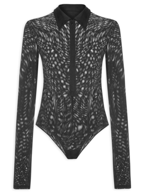 Body Tule - Preto Body Tule - Preto
