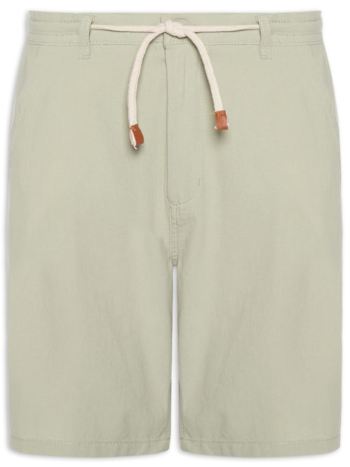 Bermuda Masculina Algodão Ocean - Verde
