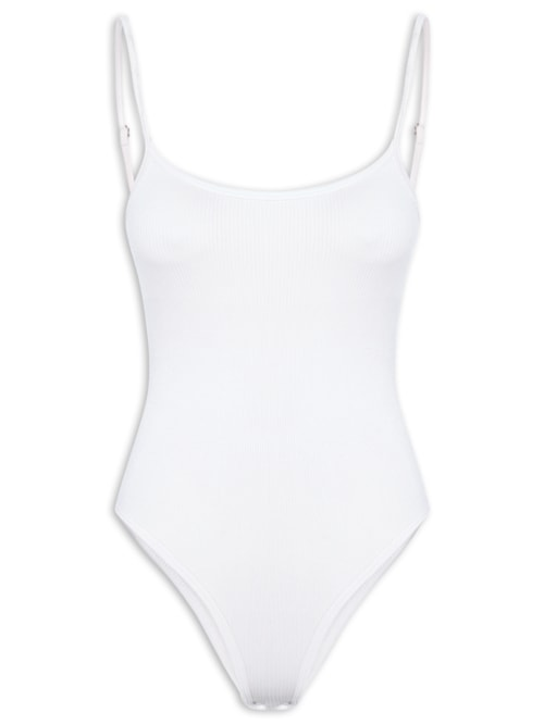 Body Feminino Comfy Alcinha - Branco Body Feminino Comfy Alcinha - Branco
