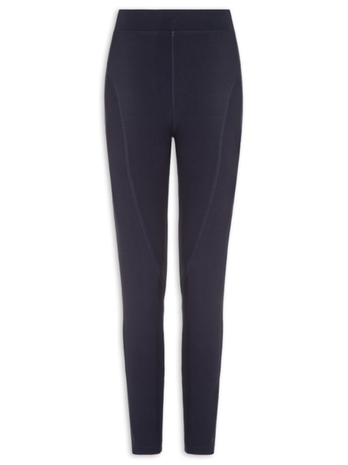 Calça Feminina Legging Térmica Forro Aveludada - Azul