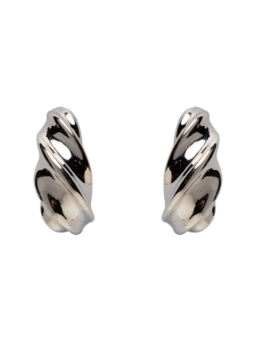 Brinco Feminino Espiral - Prateado