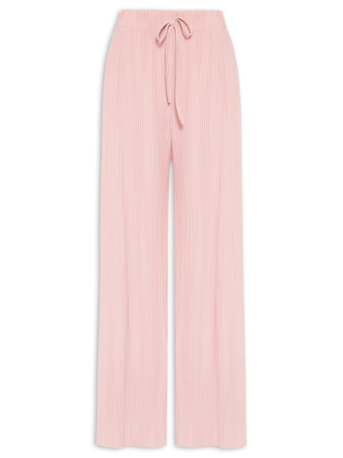 Calça Feminina Plissada - Rosa Calça Feminina Plissada - Rosa