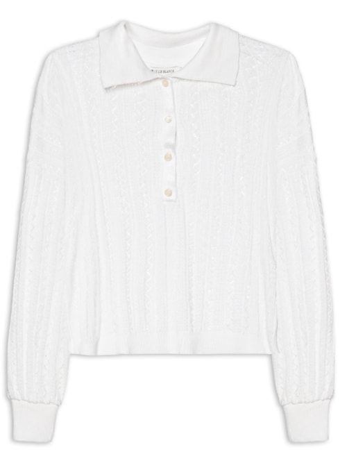 Blusa Feminina Neli I - Branco Blusa Feminina Neli I - Branco