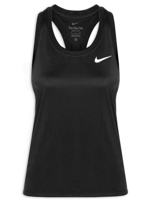 Regata Feminina Df Tank Rlgd Rbk Lbr - Preto