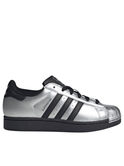 Tênis Feminino Superstar II - Prateado Tênis Feminino Superstar II - Prateado