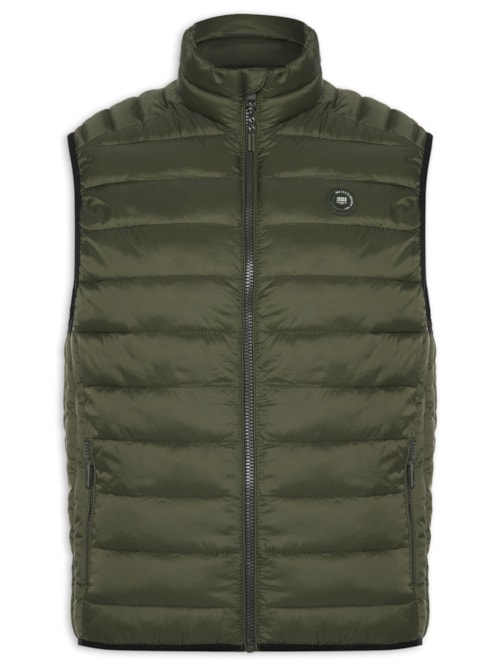 Colete Masculino Puffer Bradley Light - Verde Colete Masculino Puffer Bradley Light - Verde