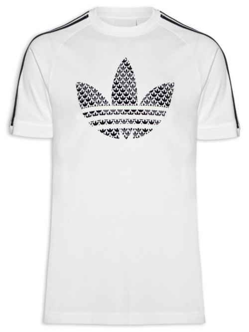 Camiseta Masculina Monogram 3S T - Branco Camiseta Masculina Monogram 3S T - Branco
