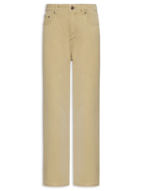 Calça Masculina 5 Pockets Original Fit - Bege Calça Masculina 5 Pockets Original Fit - Bege
