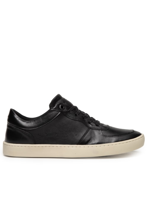 Tênis Masculino Couro New Basket - Preto Tênis Masculino Couro New Basket - Preto